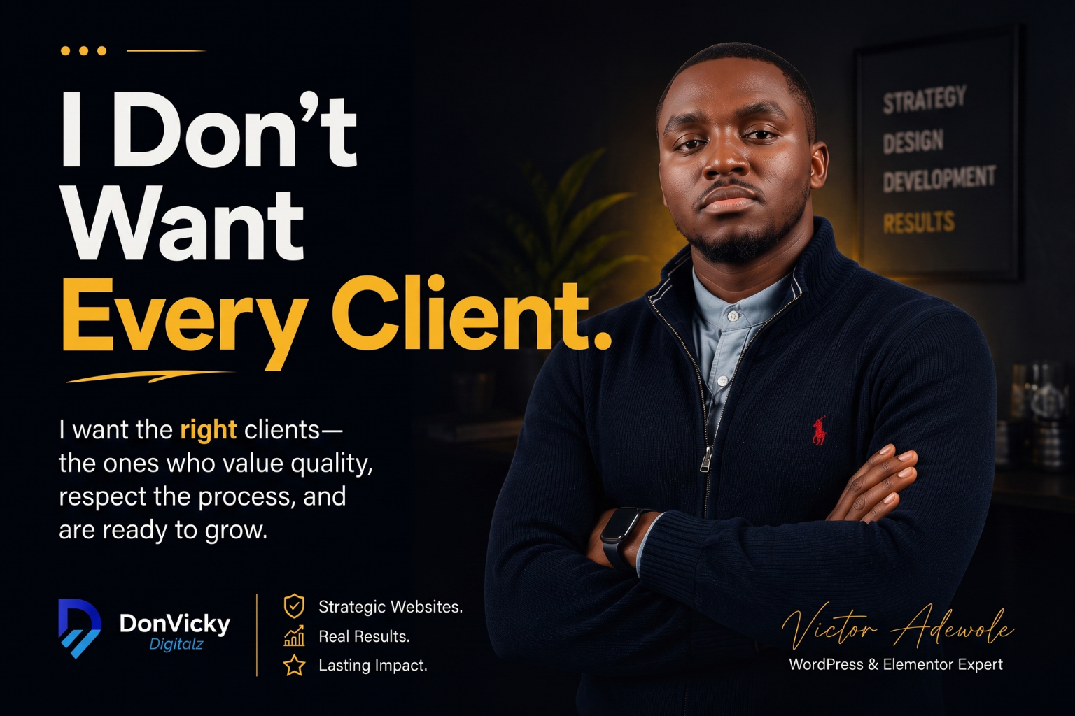 The Right Website Design Client