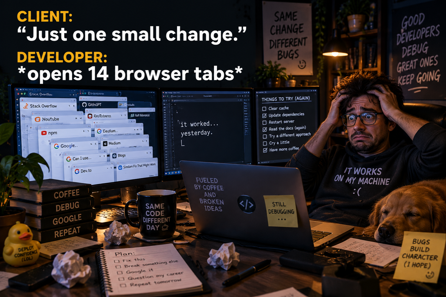 Client Website Change Request